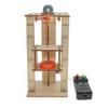 Electric Remote Control Lift Elevator Model Kits DIY Physical Science Toy STEM Education Toy Inspire Hands On Abilities