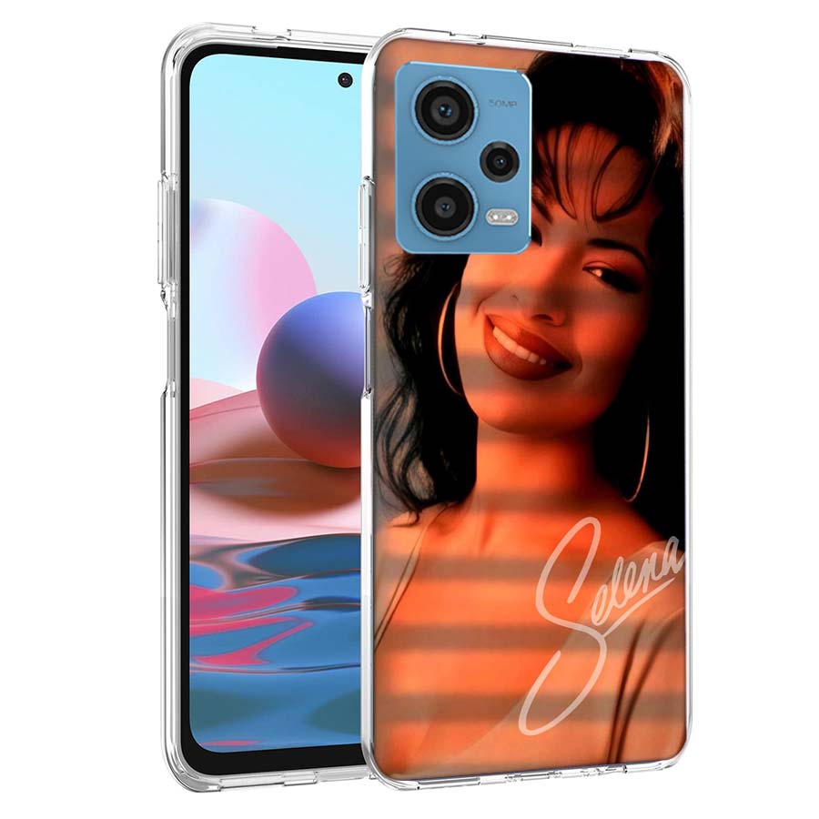 Чехол для телефона S-Selena Quintanilla для Redmi Note 13 12 14 15 Pro Plus 13R 11 11T 11E 11S 10 Pro 10S 9 9S Прозрачный ТПУ Чехол