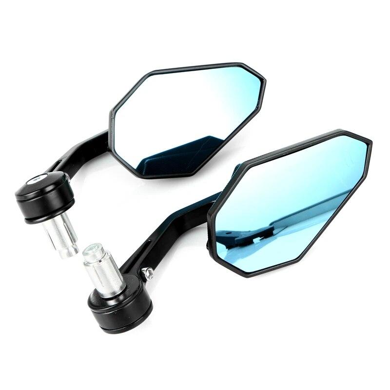 Универсальные мотоциклетные зеркала заднего вида с ручкой, зеркало заднего вида для Yamaha MT07 FZ07 FZ09 MT09 MT-07 MT-09 Tracer
