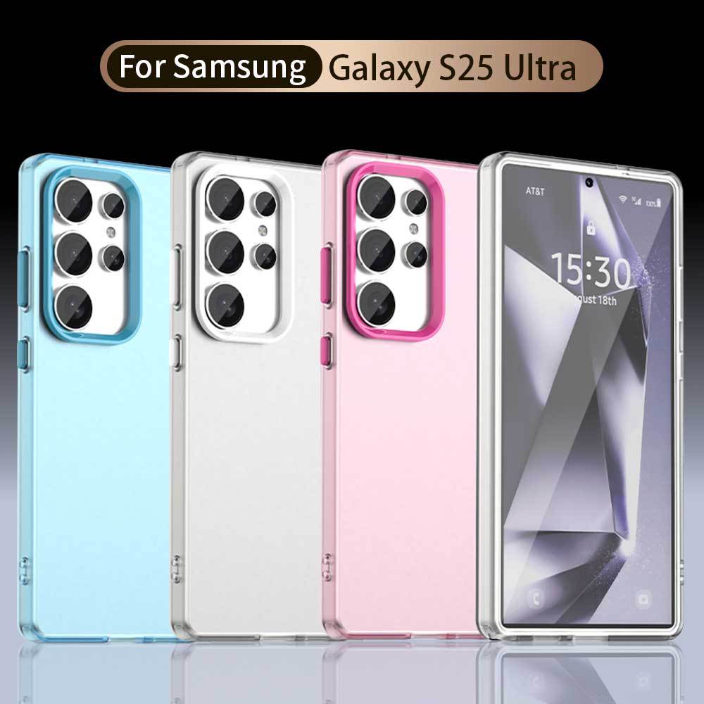Применимо к чехлу для мобильного телефона SAMSUNG S25ULTRA Новый Samsung A36 Symphony матовый A05 прозрачный силиконовый защитный чехол