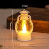 Mini Retro Hurricane Lantern: Christmas Candle Night Light & Toy Gift Decor