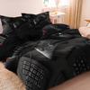 3pcs Video Game Controller Mouse Keyboard Headphone Pattern Duvet Cover Set - Modern Fashionable Cool Gamepad Print