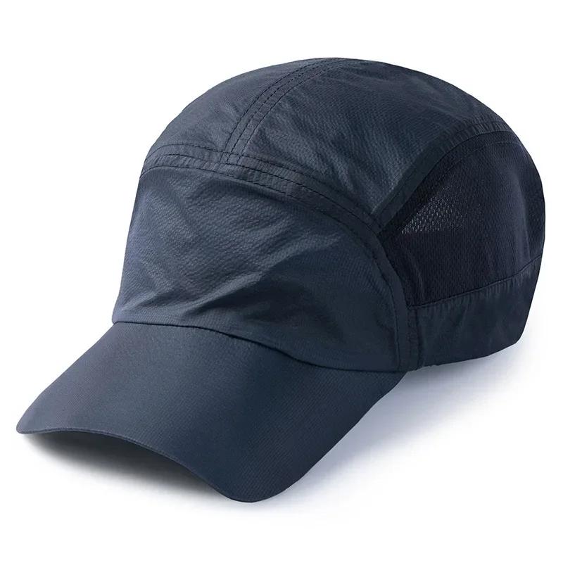 Very Light And Thin Baseball Caps Men Summer Big Size Quick Dry Soft Top Running Sweat Snapback Cap Women Sun Protection Sun Hat