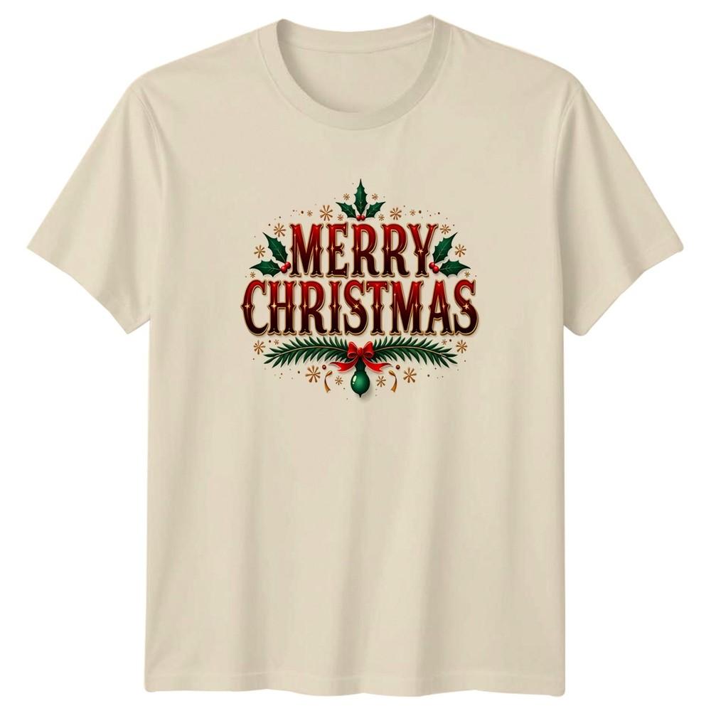 Merry Christmas Holiday Christmas Unisexs TShirt Unisexs Tee Graphic Unisex Top