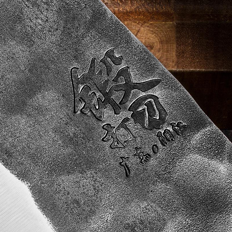 Handmade Stainless Steel Kitchen Chef Knife Meat Cleaver Knife Fruit Vegetable Slicing Cutter Tool