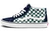 Sk8 mid Клетчатый Зеленый/Белый VN0A3MV85I9