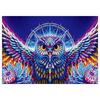 Алмазная вышивка Красочная Сова 5D Алмазная картина Мозаика Картина Ручная работа Горный хрусталь Домашний декор