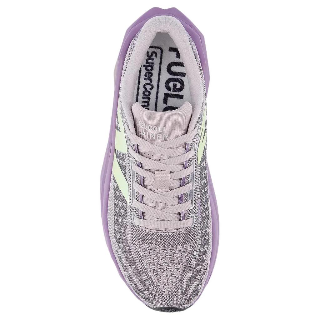 New Balance Womens FuelCell SuperComp Trainer V3 'Truffle Salt' (women's sizes) TRUFFLE SALT CANDIED VIOLET Running Shoes WRCX7RC