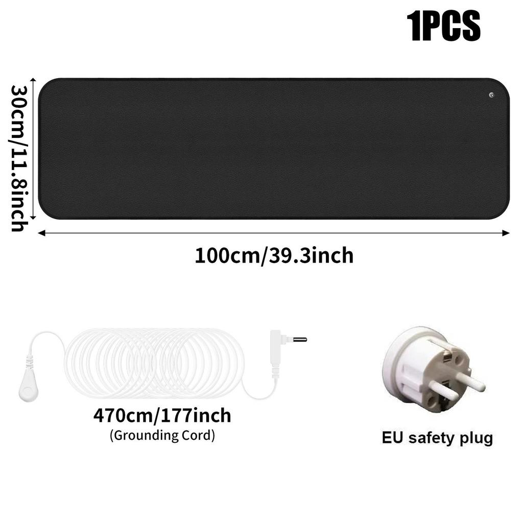 Различные размеры Заземляющий коврик Контакт с землей для ног Комфорт мышц Портативный для путешествий Прочный Для использования в помещении и на улице