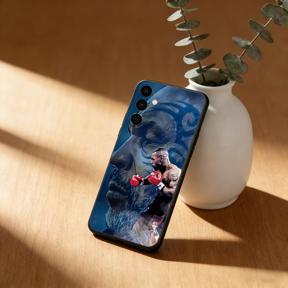 Король бокса Майк Т-Тайсон Чехол для телефона для Samsung Galaxy A20,21s,22,31,32,52,53,72,73,80,91 Мягкий черный корпус
