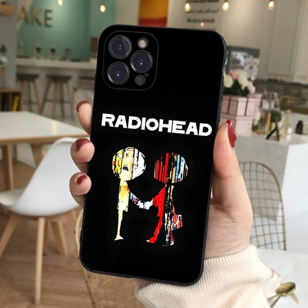 Чехол для телефона Rock-группы R-Radiohead для IPhone 17 Air 16 Pro Max 15 14 13 12 11 Mini Мягкая задняя крышка из ТПУ