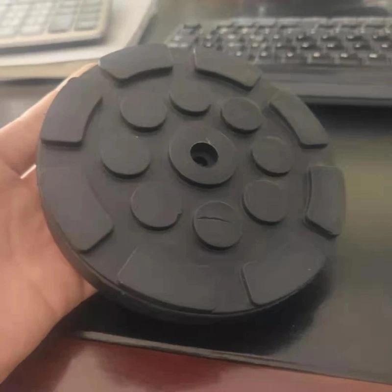 1 шт. черная резиновая накладка для домкрата для автомобильного подъемника, противоскользящая поверхность, протектор для рельса для инструментов, прочная для автомобильного подъемника