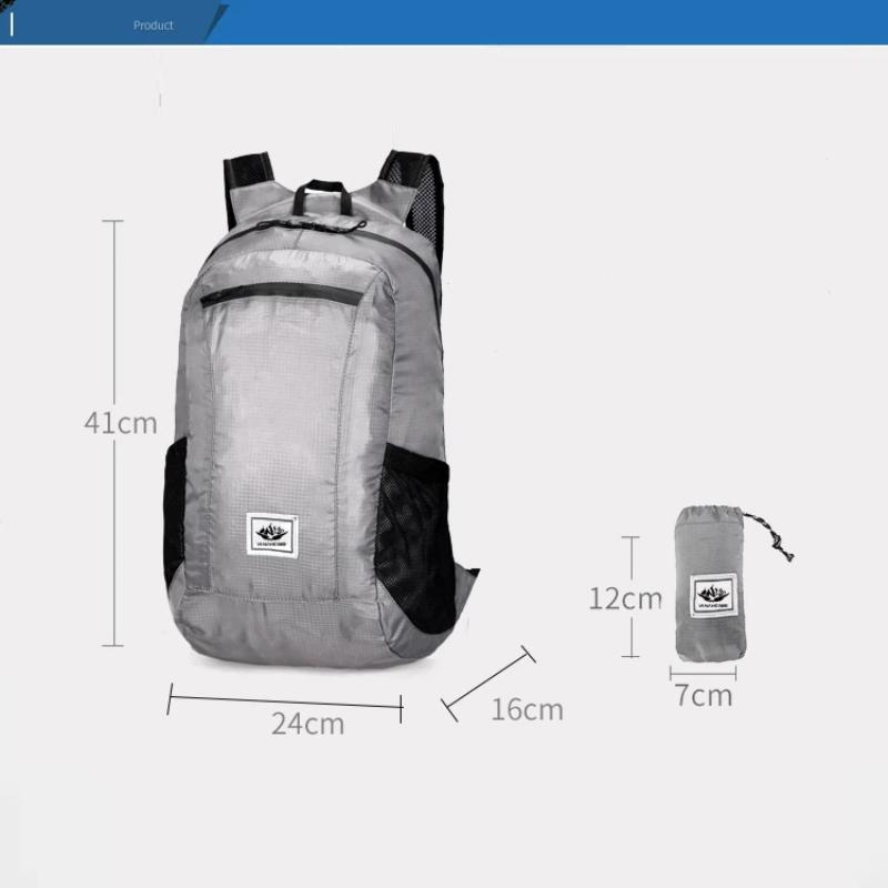 Велосипедная сумка, складной рюкзак для активного отдыха, большая вместимость, легкий спортивный дорожный рюкзак
