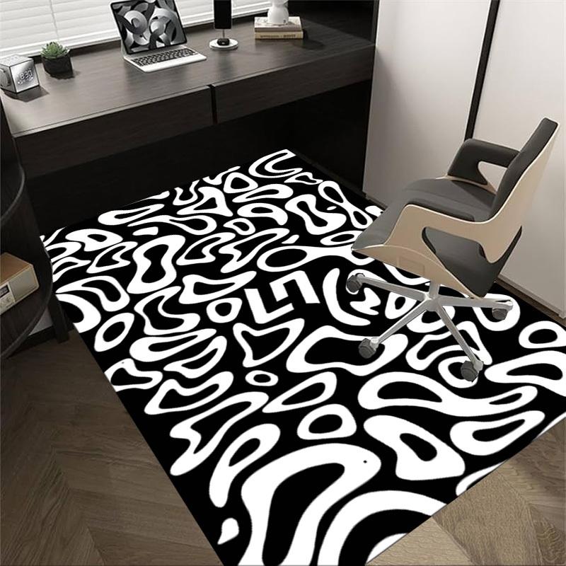1PC Abstract Pattern Extra Large Non Slip Floor carpet, Office, family, bedroom, Studio   Large Area Rug Indoor Rugs, , Vibrant Colors