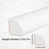1PC 3meters/118.11in Self-adhesive Trim Wall Corner Strip Decorative Strip Molding Edge Decor Strip Floor Tiles Corner Strips