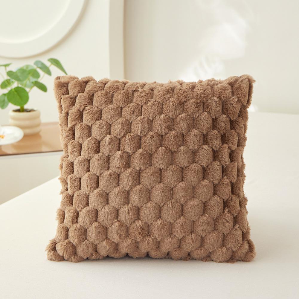 Новая плюшевая поясничная подушка-спинка Super Label для дивана с наполнителем