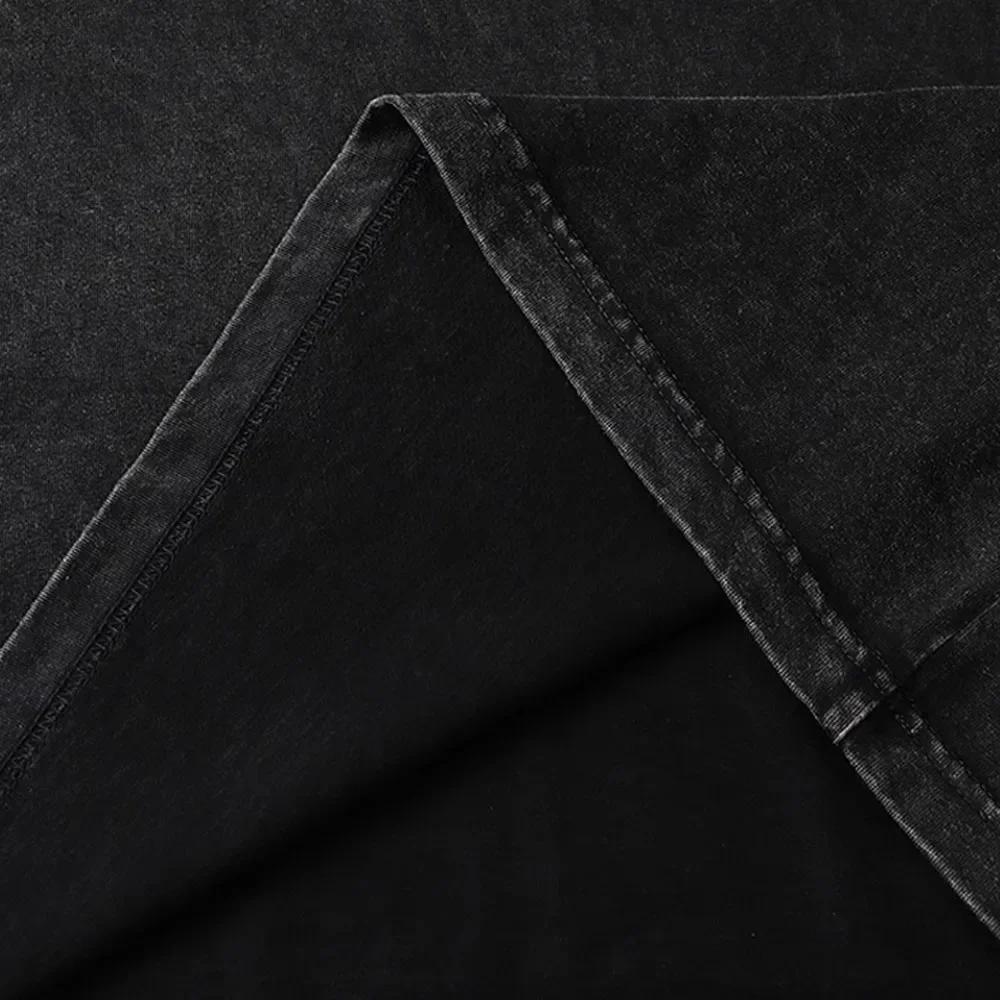 Мужская футболка в стиле готик-панк 2000 года, одежда в стиле Харадзюку, свободная футболка, топ, майка, хипстерская летняя уличная одежда в стиле аниме