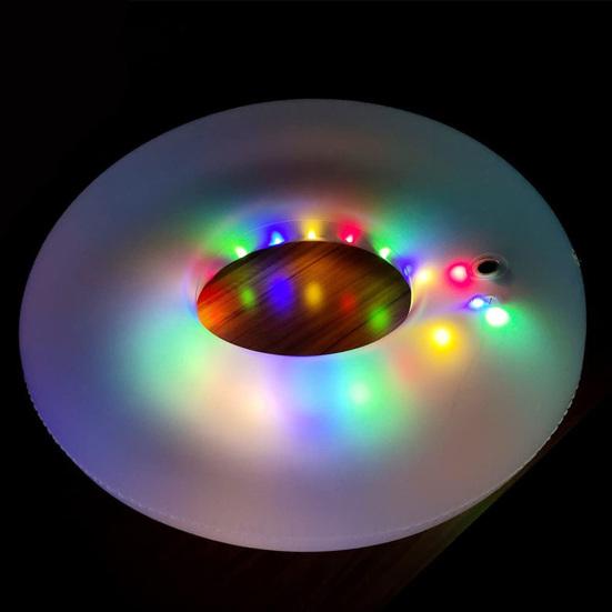 Красочные светодиодные фонарики для плавания, безопасные надувные, сильная плавучесть, хорошая герметизация для летнего пляжного плавания.