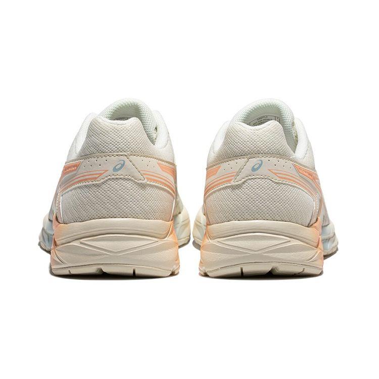 Asics Gel-Contend 4 Sports Versatile Fabric Synthetic Leather Low-Top Running Shoes Women Sneaker White Orange T8D9Q-750