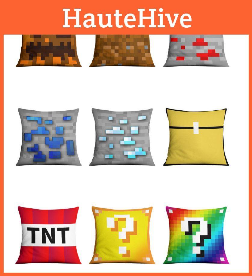Наволочка Майнкрафт Чехол для диванной подушки Домашнее украшение Стив Мультяшный Крипер