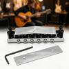 Легко установить Tune-o-matic Bridge Долговечность Запасная часть для гитары для быстрой модернизации и лучшего контроля