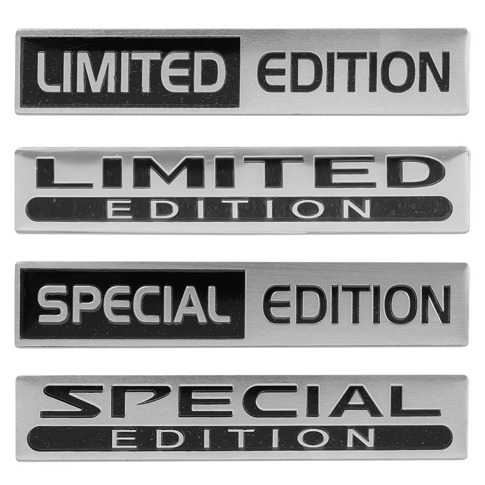 3D металлическая наклейка на автомобиль ОГРАНИЧЕННЫЙ ВЫПУСК/СПЕЦИАЛЬНЫЙ ВЫПУСК Наклейка на корпус мотоцикла Эмблема на крыло Наклейка Модификация внешнего вида