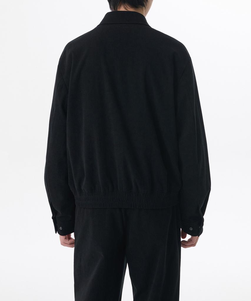 Musinsa Standard 14W Corduroy Minimal Blouson Jacket [Black]