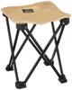 Mini Aluminum Stool, Beige, BD-155BE, with Storage Case, Compact Chair, Small