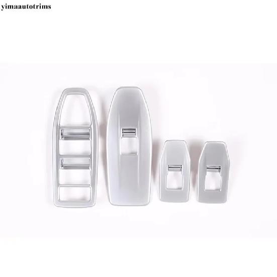 Car Inner Door Window Glass Lift Button Panel Cover Trim For BMW X1 iX1 U11 X2 iX2 U10 - 2027 ABS Carbon Fiber Accessories