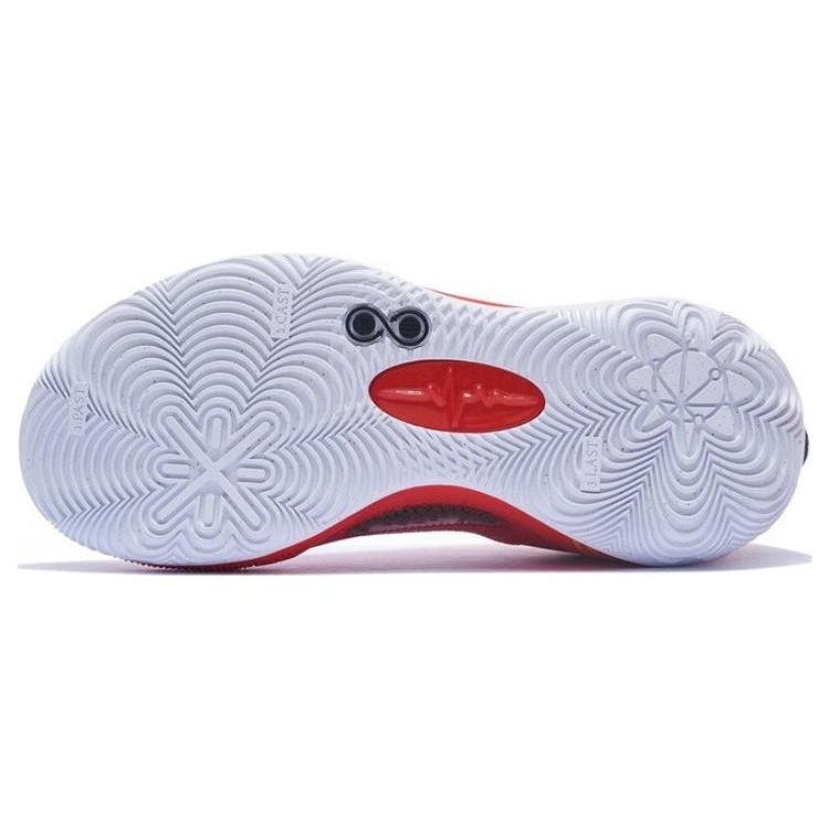 Li Ning Wade 808 Ultra Shock Absorbing Non-Slip Wear-Resistant Low-Top Basketball Shoes Men Sneaker Bright-Neon-Red ABAS113-9