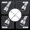 17/19/21/23mm Folding Cross Wrench Labor-Saving Tire Repair Tool  Workshop Tools