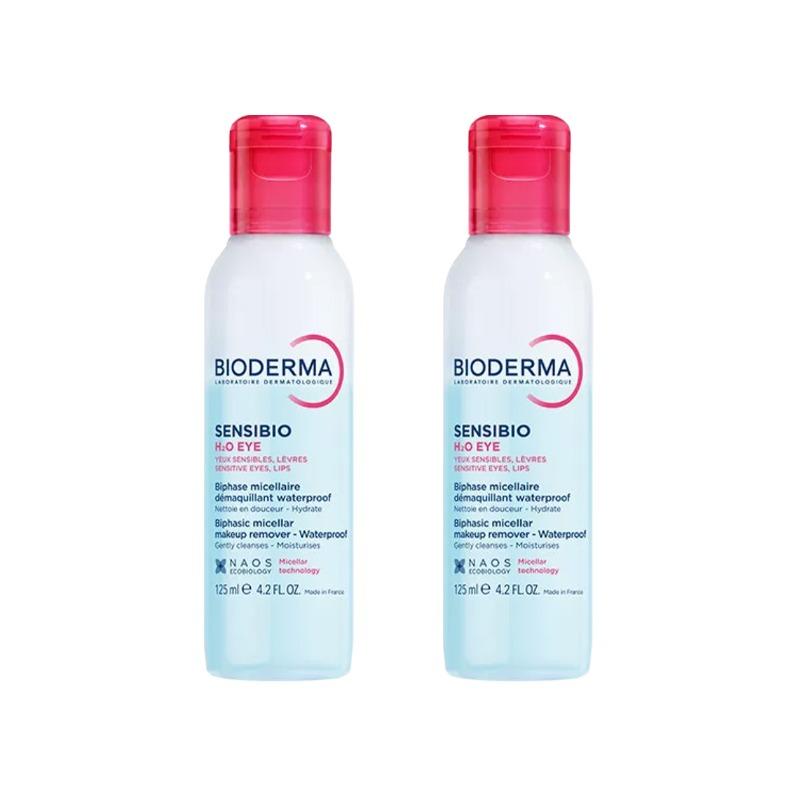Bioderma B5 Средство для снятия макияжа с глаз и губ Успокаивающее, Стабилизирующее и Очищающее 125 мл*2