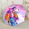 K-Pop Stars Coloring Fun Automatic Umbrella Compact 8 Rib Design Sturdy Construction Durable Everyday Carry Umbrella Stylish Accessory