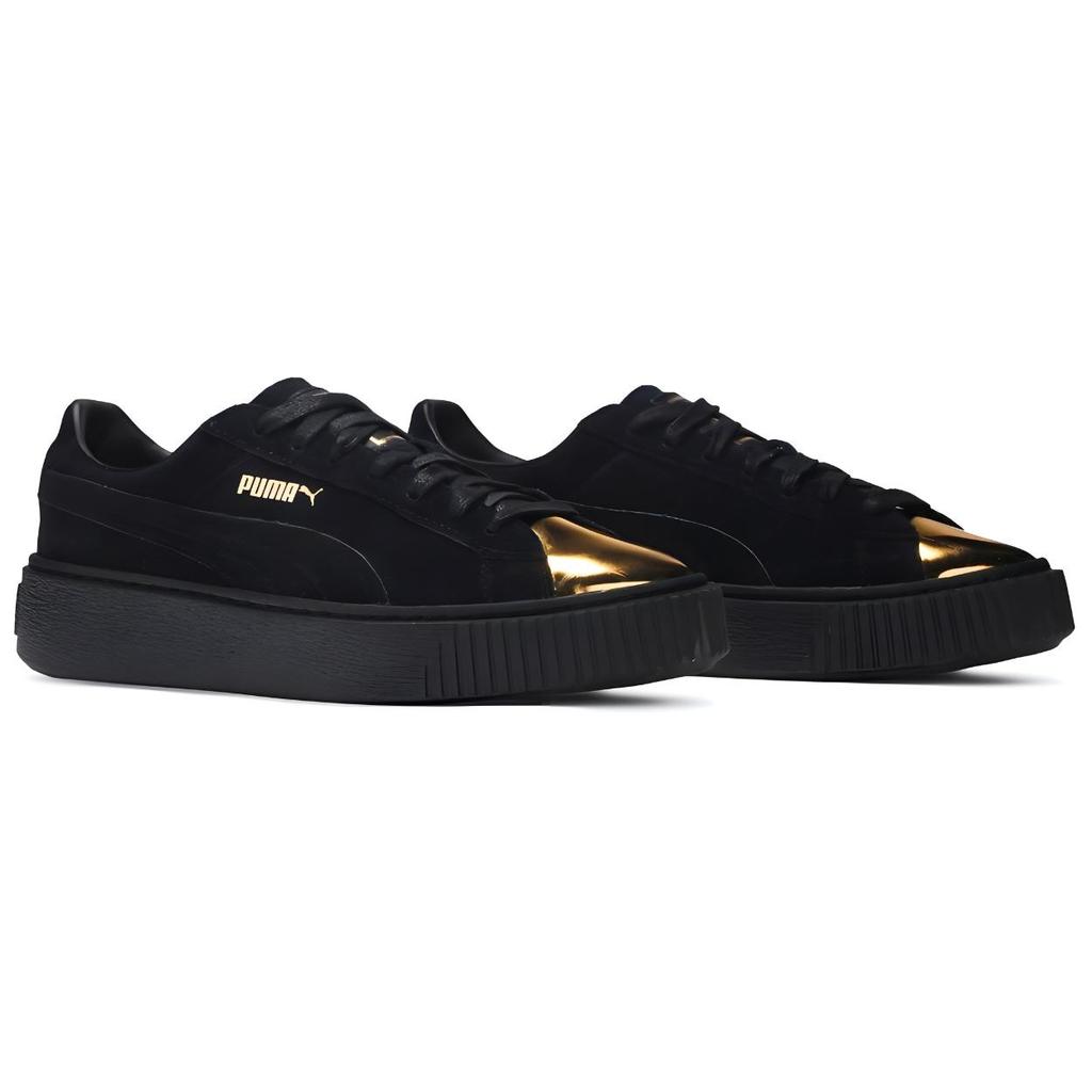 (WMNS) PUMA Suede Platform 'Gold' Women's 362222-02