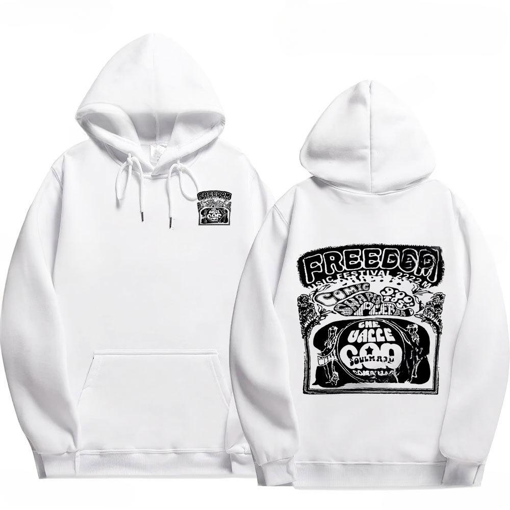 2024 Новый Стиль Крик Страха Худи Двусторонние Мужские Женские Толстовка Унисекс С длинным рукавом Худи Размер XS-3XL