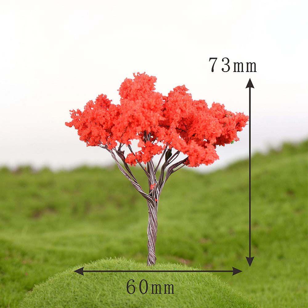 Plastic DIY Accessories Decoration Fairy Crafts Miniatures Simulation Tree Terrarium Landscaping