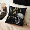 Classic K-Korn Metal Band Pillow Gift Home Office Decoration Pillow Bedroom Sofa Car Cushion Coverpillow Case