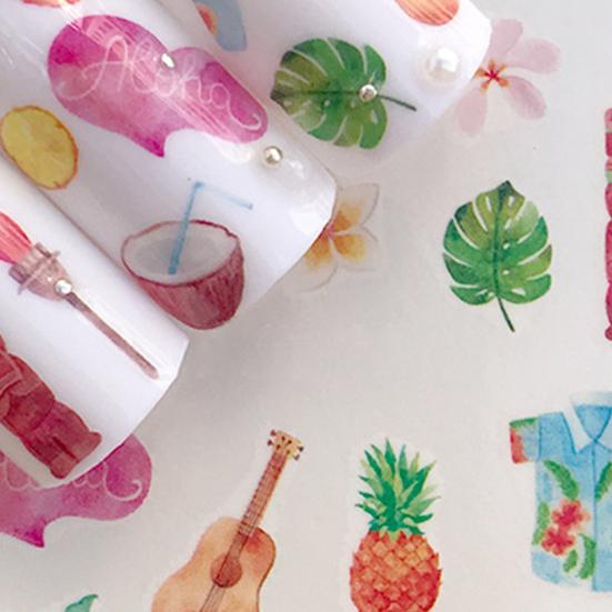 Наклейка с фруктовым узором, экономящая время, изысканный внешний вид