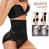 Body-shaping Mesh Panty Girdle for Women: Slimming Waist, Lifting Bottom, Breathable Postpartum Shapewear Briefs