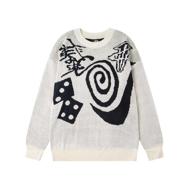 Stu American Style 2026 Collection Waffle Knit Long Sleeve Tee Oversized Washed Raglan Men