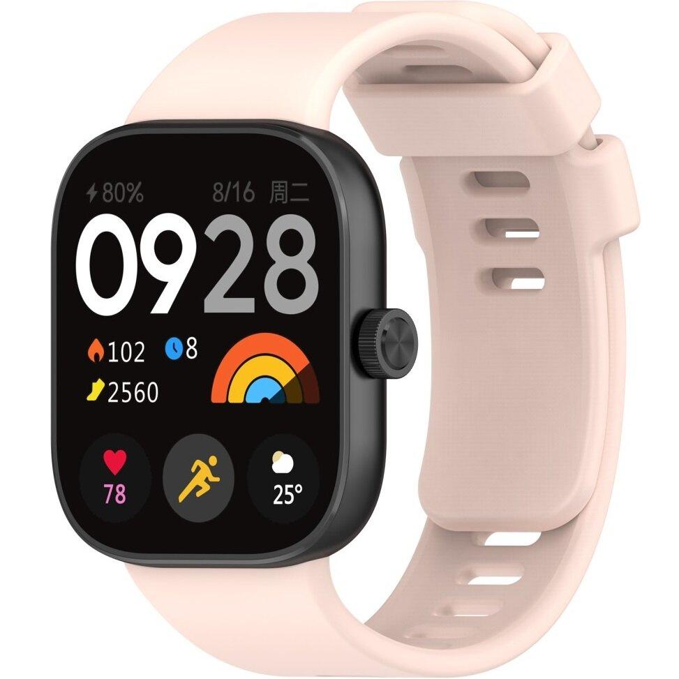Silicone Strap for Xiaomi Redmi Watch 4 / Xiaomi Smart Band 8 Pro / Xiaomi Smart Band 9 Pro, Pink