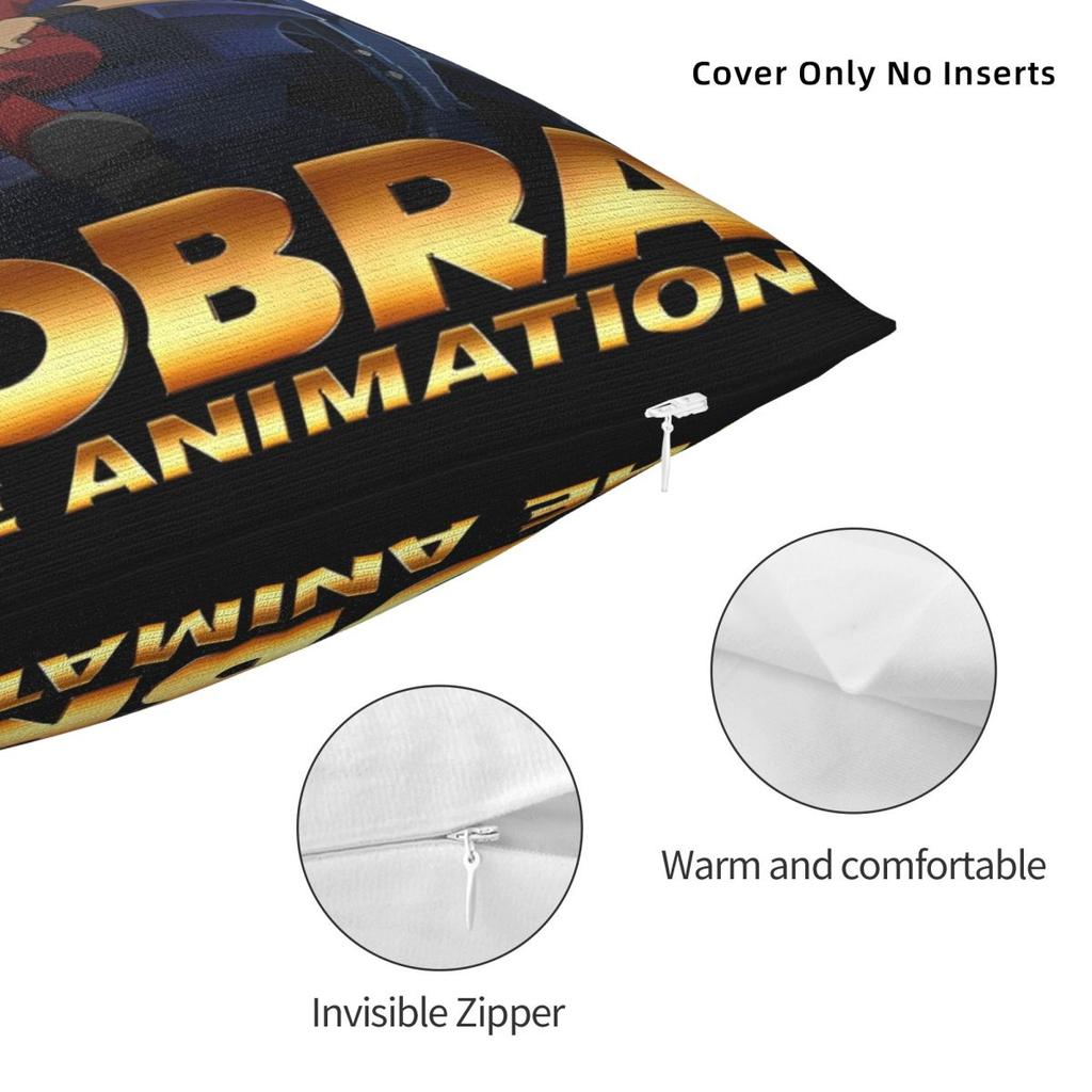 Soft And Sweet Home Space Adventure Cobra The Awakeningdecor Pillowcases Stuff Pillow Covers Square Multi-Size