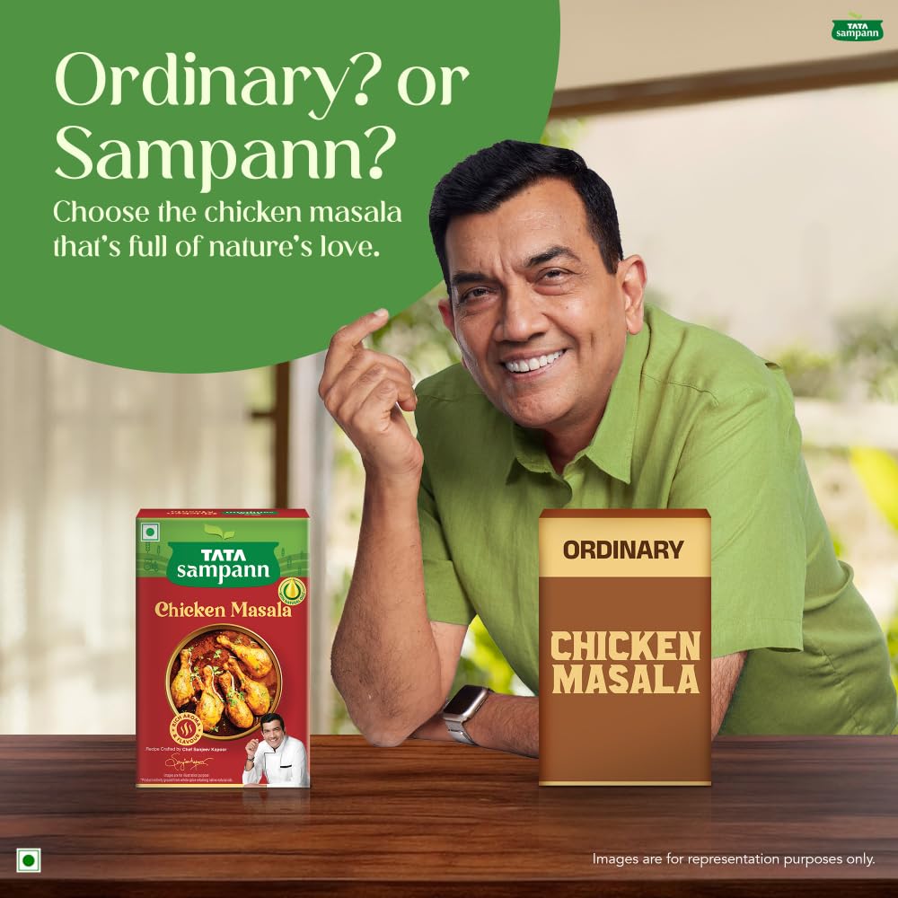 TATA Sampann Порошок Масала для курицы Аутентичная индийская смесь специй для карри и соусов 100 г