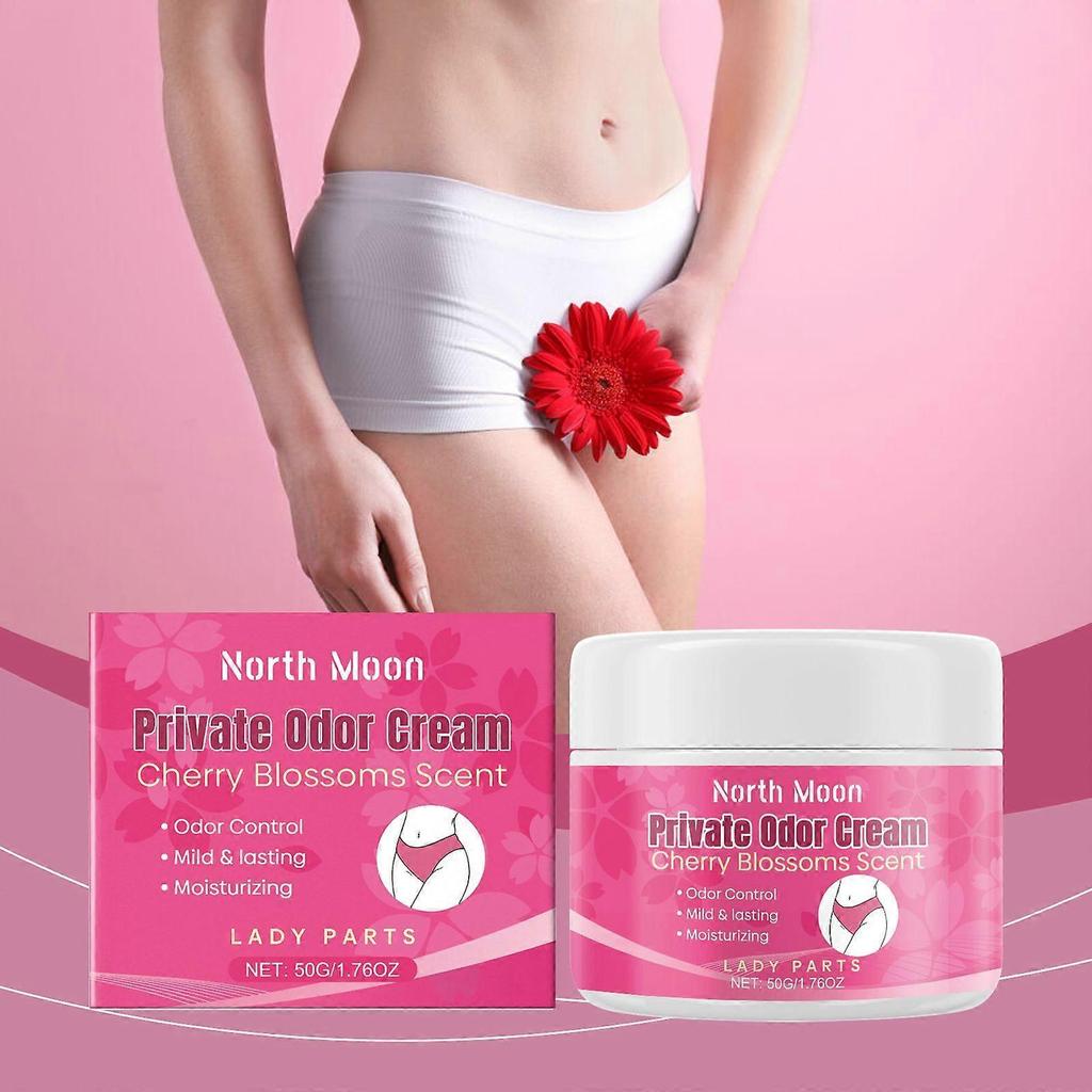 North Moon Women's Care Cream, Women's Daily Gentle Cleansing Body Skin Refreshing Moisturizing Cream less