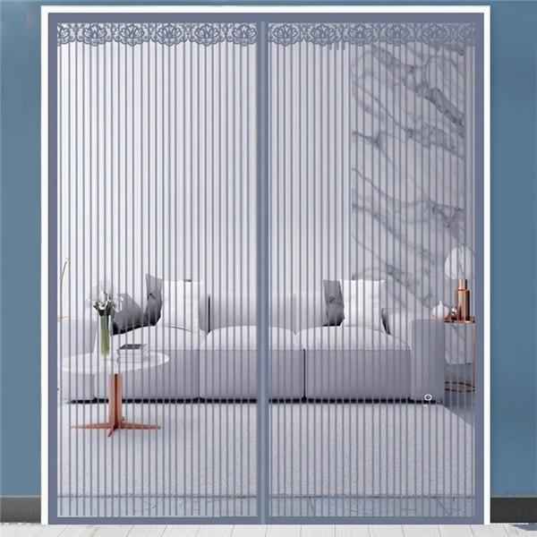 2022 New Anti Mosquito Nets Curtains for Doors Summer Anti Fly Bug Insect Magnetic Automatic Closing Screen Strong Magnetic Door Curtain
