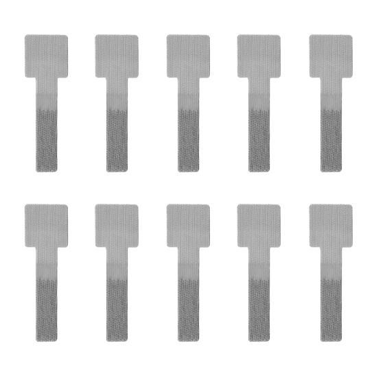 10/50 шт. Органайзер для кабелей, стяжка, самоклеящаяся, регулируемая лента-липучка, обертка для шнуров, многоразовая, для организации проводов на офисном столе, нейлоновая стяжка для связывания