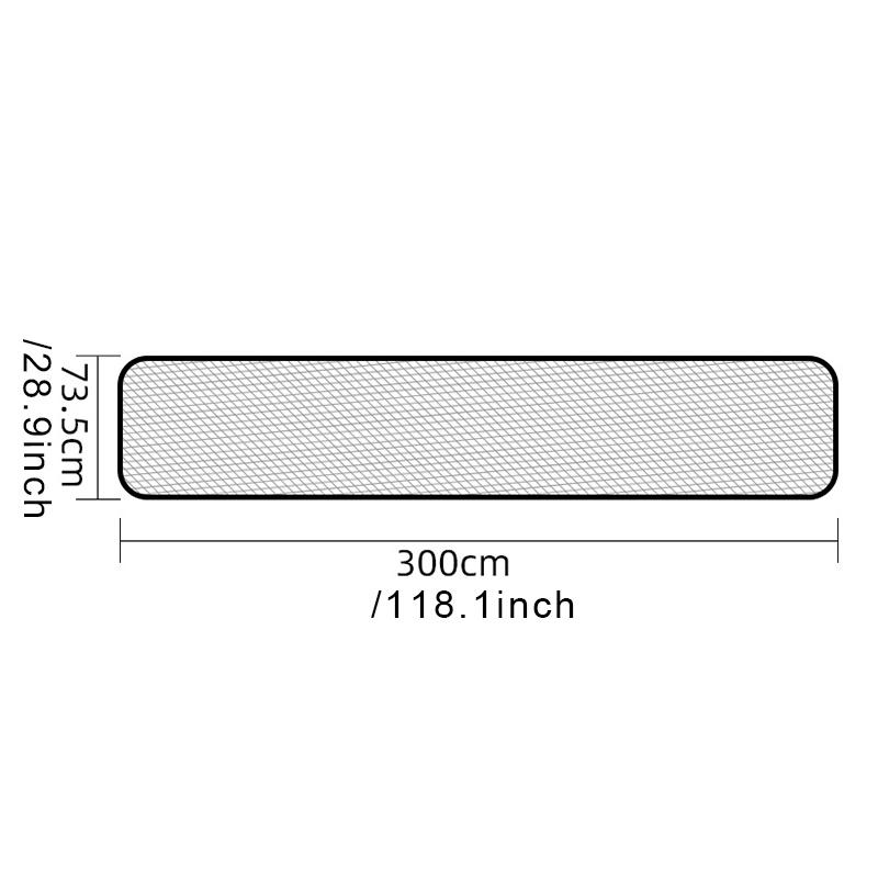 300x77см Детская защитная сетка Прочная детская защитная сетка для лестниц Дом Балкон Окно Лестница Защита Кошка Домашнее животное Безопасная сетка-ограждение