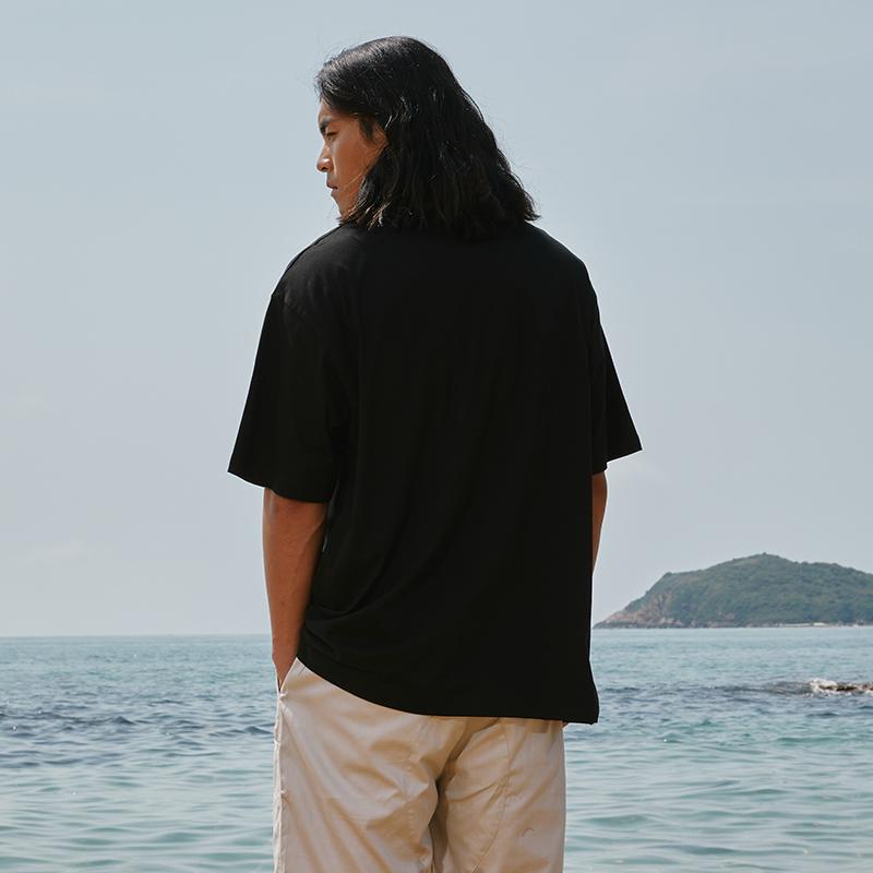 CLOT T-Shirts Unisex Crew Neck Moderate Straight Fit CTTE21SP1005