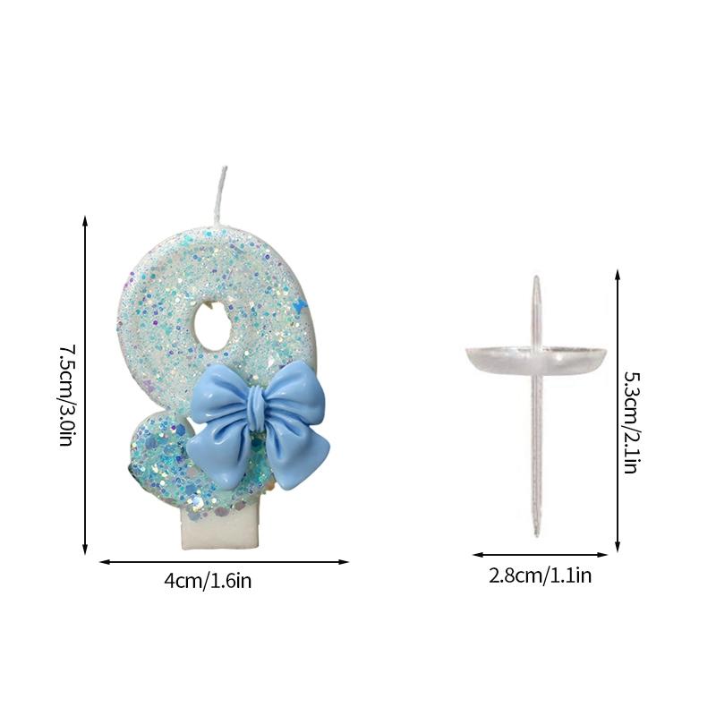 Свеча для украшения дня рождения девочки, свеча с розовыми блестками, свечи для торта, 3D-цифровые свечи, украшение для торта на день рождения, годовщину