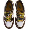 Nike Dunk Low SE GS Panda-Monium Pack - Fauna Brown Kids Sneakers White Black Bright-Citron HQ9294-100